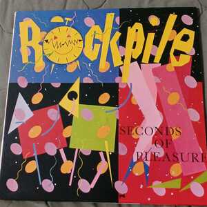 激レア/U.S.初回WジャケLP★旧Columbia Label盤/EP付 ★Rockpile-ロックパイル/1980年『Seconds Of Pleasure』Nick Lowe/Dave Edmunds