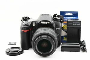 ニコン Nikon D7000 DX AF-S NIKKOR 18-55mm 3.5-5.6G レンズキット《バッテリー・充電器・SDカード付き》#1880