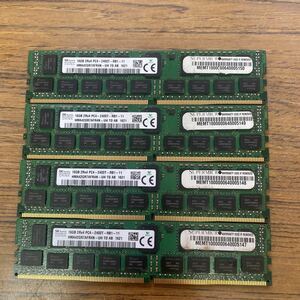 SKhynix 16GB 2Rx4 PC4-2400T-RB1-11 HMA42GR7AFR4N-UH 4枚セット
