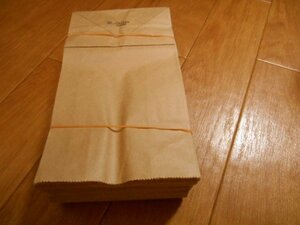 １００枚　新品　マチあり　包装袋　HEIKO　１２ｃｍ×２２ｃｍ　紙袋　落札後即日発送可能該当商品！