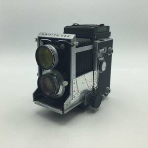 BB69●＜動作/精度未確認＞ジャンク フィルムカメラ MAMIYA C22 マミヤ PROFESSIONAL プロフェッショナル 2眼レフ 1:3.5 f=105ｍｍ ●