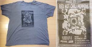RED HOT CHILI PEPPERS NIRVANA Pearl Jam TシャツXL /Sonic Youth Soundgarden Dinosaur Jr Nine Inch Nails Rage Against the Machine
