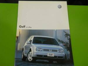 ■VW Golf L/L Plus カタログ2003 1JBFQ 1JAZJ