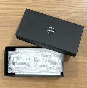 ★Mercedes-Benz キーリング ソフトカーボン シルバー★ B91502702 メルセデス・ベンツ 牛革 keyring