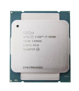 Intel Core i7-5930K SR20R 6C 3.5GHz 15MB 140W LGA2011-3 CM8064801548338