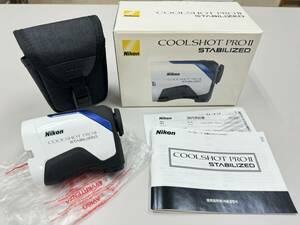 【中古超美品・おまけ付き】Nikon COOLSHOT PRO II STABILIZED ニコンレーザー距離計ハイエンドモデル！ 送料無料！