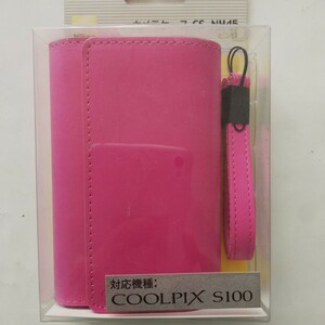 Nikon COOLPIX S100 カメラケース CS-NH45 PK （ピンク）