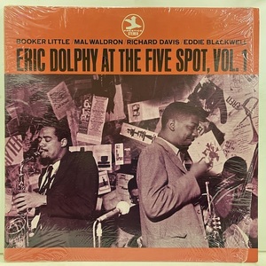 ●即決LP Eric Dolphy / At Five Spot vol1 j35705 米盤、紫中央Trident Stereo Vangelder刻 エリック・ ドルフィ シュリンク付