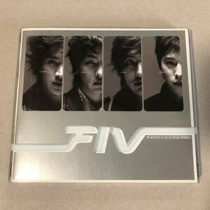 F-IV ファイブ 2集 CD キム・ヒョンス ウ・ジョンテ チャン・へヨン ソ・ジウォン 韓国 男性 R&B ポップス アイドル K-POP