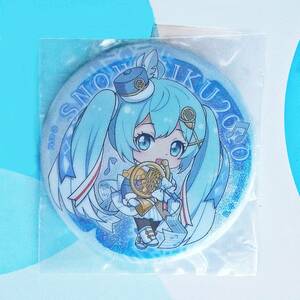 未使用品★SNOW MIKU 2020 雪ミク2020あそーと 缶バッジ 雪ミク2020 Ｂ 