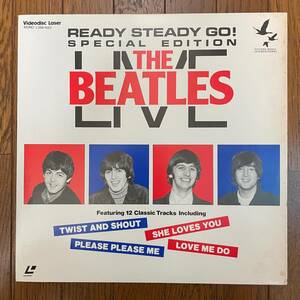 LDレーザーディスク　ビートルズ「ザ・ビートルズ・ライヴ」 THE BEATLES LIVE／ザ・ビートルズ・ライヴ READY STEADY GO !SPECIAL EDITION