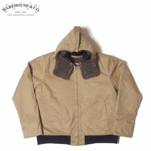 WAREHOUSE BEIGE / SIZE 42 Lot.2207 “U. S. NAVY SEABEES ARCTIC WORK JACKET” ウェアハウス