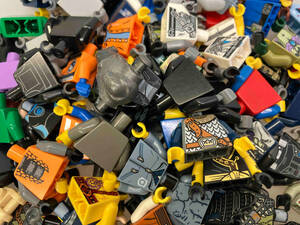 正規品LEGO レゴ ミニフィグ用 トルソー 体 ボディ 上半身 パーツのみ 大量 100個 まとめ売り※スターウォーズ ニンジャゴー お城シリーズ
