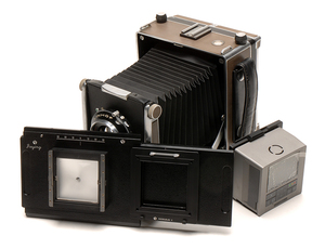  4x5大判カメラ用 デジタルバックアダプター HASSELBLAD Vマウントのデジタルバック用