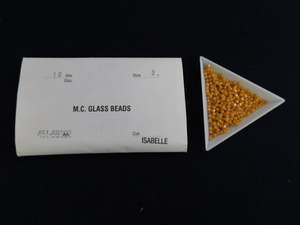 2978△未使用 チェコビーズ M.C.GLASS BEADS ISABELLE イザベル SUPERIOR CRYSTAL