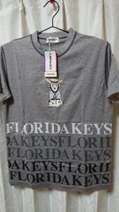 フロリダキーズ 　 FLORIDAKEYS　　T-シャツ ドッグ刺繍 （M）