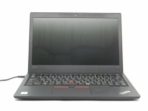 中古Lenovo ThinkPad L380　　 第8世代COREI5 　4GB　13.3型　通電します　画面割れ　ノートパソコン　　詳細不明　　ジャンク扱い 　