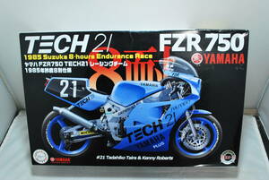 ■　希少！未開封　フジミ　1/12　ヤマハ　FZR750　TECH21 レーシングチーム　1985年 鈴鹿8耐仕様　■