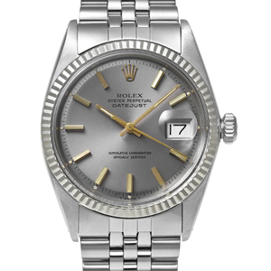 ROLEX デイトジャスト Ref.1601 グレー アンティーク品 メンズ 腕時計