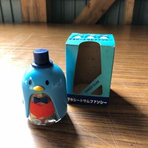 昭和レトロ　懐かしいお菓子　森永　サンリオ　タキシードサム　ファンシー　ガム　サムの容器　中身入り　古いサンリオのキャラ　