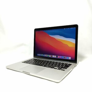 ★1円スタート★ MacBookPro A1502 (Corei5-4258U/メモリ8GB/SSD256GB/13.3Retina/ドライブレス/OS:BigSur)8354MBP