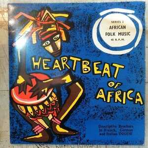 7EP ケニア盤AFRICAN FOLK MUSIC and traditional「HEATBEAT of AFRICA」