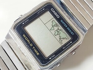 CASIO カシオ WORLD TIME ワールドタイム【A300U】純正ブレス