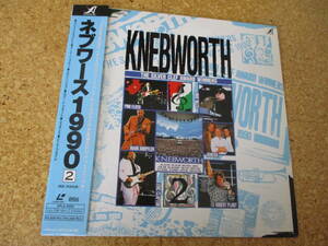 ◎Knebworth - Vol. 2★1990/日本レーザーディスク Laserdisc 盤☆キャップ帯、シート　Eric Clapton Pink Floyd Elton John Robert Plant