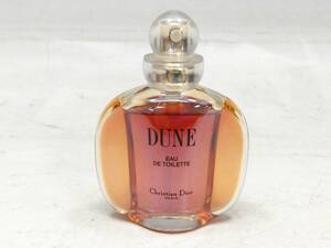 P243-205　Christian Dior/クリスチャンディオール　香水　DUNE/デューン オードトワレ　50ml　残量8割【中古品】