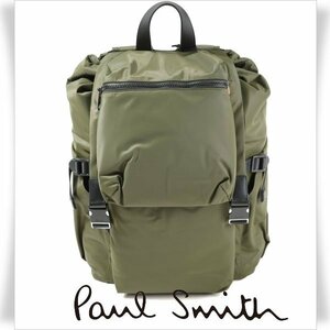 新品1円～★定価5.2万 ポールスミス Paul Smith 軽量 リュックサック バッグパック カーキ URアウトドア 大容量 本物◆7821◆