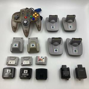 ニンテンドウ64 64GBパック 振動パック コントローラパック 専用RFモジュレータ ターミネータパック まとめ N64 任天堂 Nintendo ##383