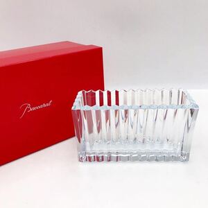 Baccarat バカラ ベース 花瓶 フラワーベース ミルニュイ インフィニット クリスタル ガラス 置物 インテリア コレクション 箱有【NK5801】