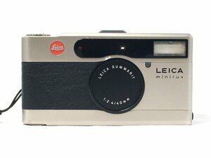 LEICA ライカ ミニルックス SUMMARIT ズマリット 1:2.4 40mm フィルムカメラ 通電確認済み E01 ジャンク品