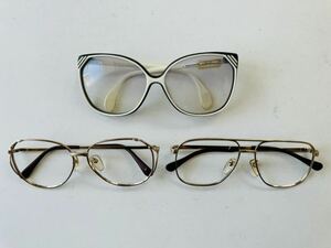 ☆1000円スタート☆　シルエット　サングラス　チタン　メガネフレーム　　３本セット　めがね　眼鏡