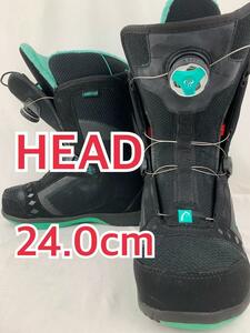HEAD ヘッド スノーボードブーツ　ブーツ　24cm BOA ボア　スノボ #556843