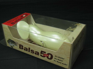 ４G54　ルアー　BALSA-50 　ラージマウス　青島サイン　未使用　ケース