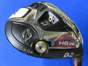 【中古】ブリヂストンゴルフ　2023　B2 HT HY ユーティリティ　H6（28°）【R相当】SPEEDER NX BS-40h ★ヘッドカバーあり