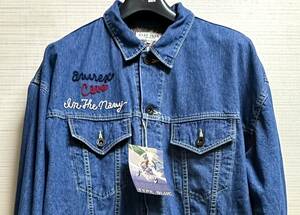 タグ付き　新品未使用品 AVIREX アヴィレックス TYPE BLUE Gジャケット ネイバル ライニング　G-JACKET NAVAL LINING　Gジャン