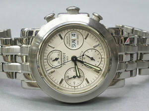 【18】TISSOT T166/266　QKS/HA/12272　クロノグラフ　自動巻き