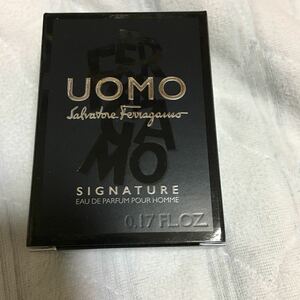 フェラガモ 香水 フェラガモ ウォモ シグネチャー ミニ香水 EDPBT 5ml UOMO SIGNATURE SALVATORE FERRAGAMO