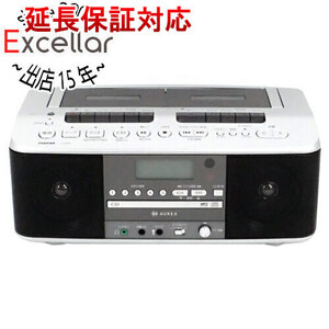 TOSHIBA CDラジオカセットレコーダー AUREX TY-CDW991(S) シルバー [管理:1100055451]