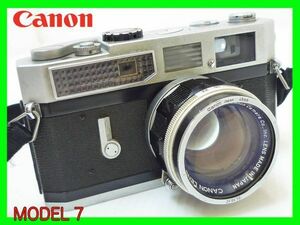 大人気商品 CANON キャノン MODEL 7 レンズ LENS 50mm 1:1.4 レンジファインダー 48mm SL39.3C シャッターOK ストラップ 日本製 お買得_J11