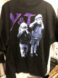 【コンサートグッズ】【Tシャツ】　Y＆T　Musically Incorrect Japan Tour 1996　【未着用】