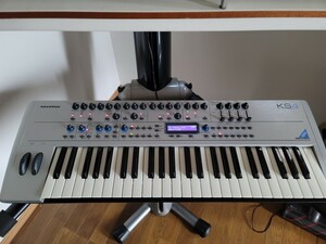 中古 超美品　Novation KS4　KEYBOARD　アナログモデリングシンセサイザー　ソフトケース付。OS 2.1version