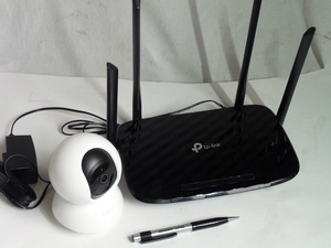 TP-Link ２こ◆AC1200 MU-MIMO ギガビット 無線LANルーター Archer C6 /Wi-Fiカメラ C200