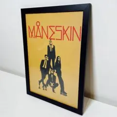 【黒額付きポスター】マネスキンMåneskin ①（新品）