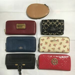 おまとめ 清掃済み 豪華 7点 TORY BURCH Chloe COACH ETRO MARK JACOBE 財布 1円スタート