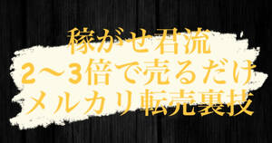 定価42,500円！【 稼がせ君流 “メルカリ転売裏技” 】 〜ある商品を仕入れて2〜3倍で売り続けて月50万を目指す方法〜　2023年版