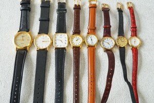 F680 全てCITIZEN/シチズン ゴールドカラー 腕時計 アクセサリー メンズ レディース 大量 セット まとめて おまとめ まとめ売り 不動品