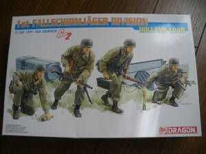 DRAGON　ドラゴン 　1/35　ドイツ軍 第1降下猟兵師団 (オランダ 1940）1st Fallschirmjager Division　6276　内袋未開封　未組立　同梱可